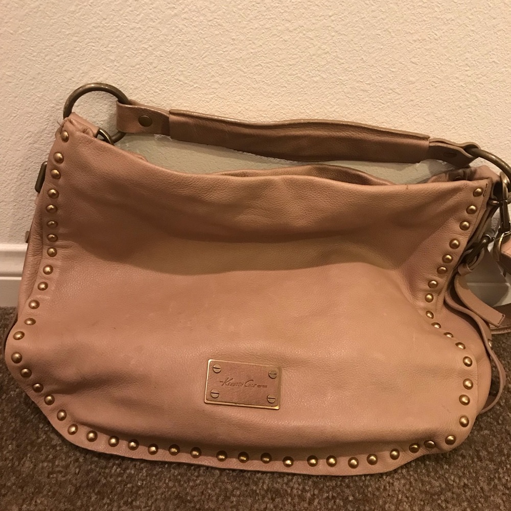Kenneth Cole Studded Shoulder Bag